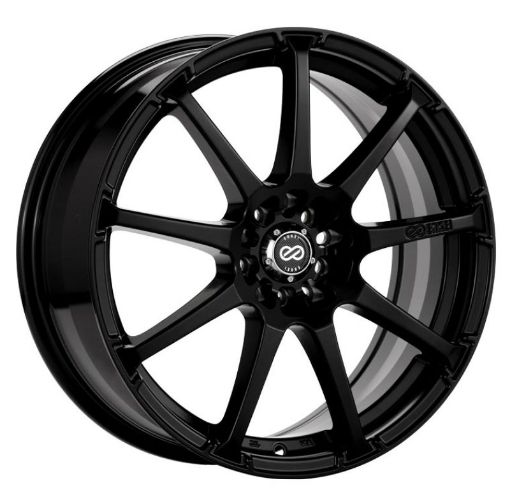 Picture of Enkei EDR9 16x7 4x100114.3 38mm offset 72.6 Bore Diameter Matte Black Wheel