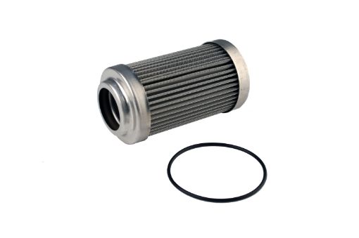 Picture of Aeromotive Stealth In - Tank - 12AN Bulkhead 100 Micron Stainless Steel Fuel Filter
