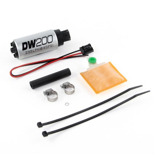 Picture of DeatschWerks 255 LPH In - Tank Fuel Pump w 90 - 94 Eclipse FWD Set Up Kit