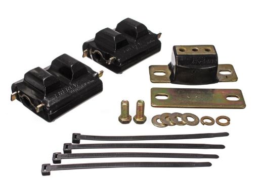 Picture of Energy Suspension 73 - 92 Chevrolet Camaro Black Motor and Transmision Mounts Zinc Finish