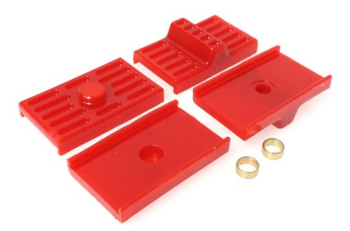 Picture of Energy Suspension 70 - 81 Camaro 70 - 81 Firebird Red Multi Leaf Spring Isolators