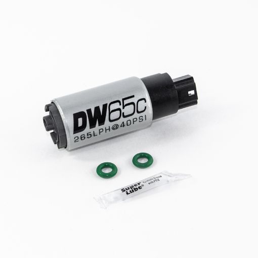 Picture of DeatschWerks 265 LPH Compact In - Tank Fuel Pump w 02 - 06 RSX 01 - 05 Civic 06 - 15 MX5 Set Up Kit