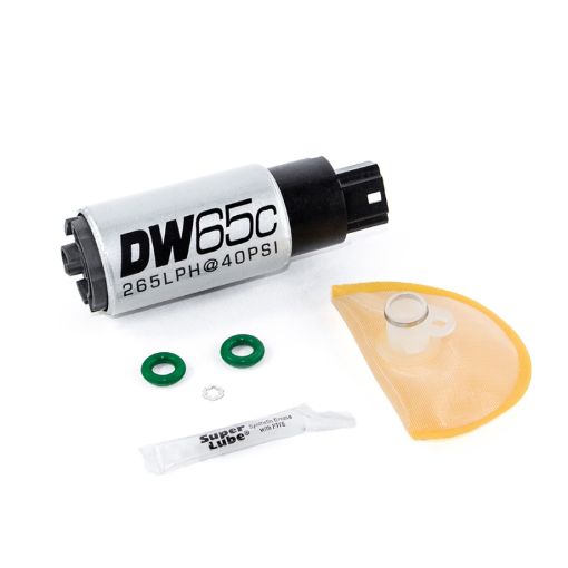 Picture of DeatschWerks 265 LPH Compact In - Tank Fuel Pump w 06 - 13 Civic Set Up Kit
