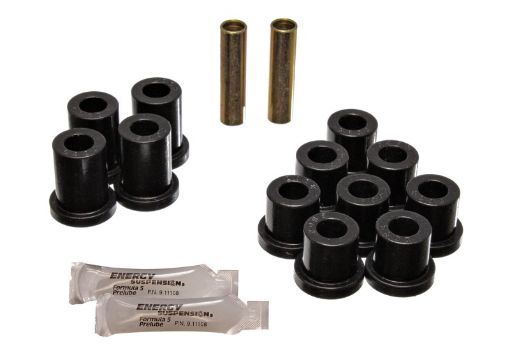 Picture of Energy Suspension 55 - 57 Chevy Bel Air Black Rear Leaf Spring Bushing Set
