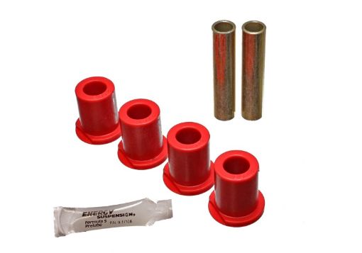 Picture of Energy Suspension 80 - 96 Ford Bronco F150 F250 F350 Red Rear 4WD Frame Shackle Bushings Set