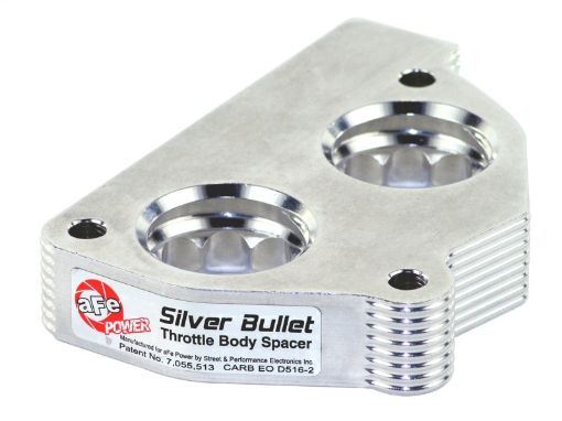 Picture of aFe Silver Bullet Throttle Body Spacers TBS GM CK 150025003500 87 - 95 V6 - 4.3L V8 - 5.05.7L