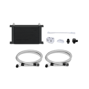 Picture of Mishimoto 04 - 06 Pontiac GTO 5.7L6.0L Oil Cooler Kit - Black