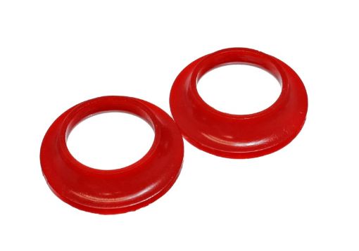 Picture of Energy Suspension 91 - 96 Chevrolet Full Size Red Rear Upper Coil Spring Isolators