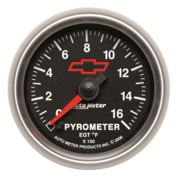 Picture of Autometer GM Full Sweep Electric 52mm 0 - 1600 degree F Pyrometer