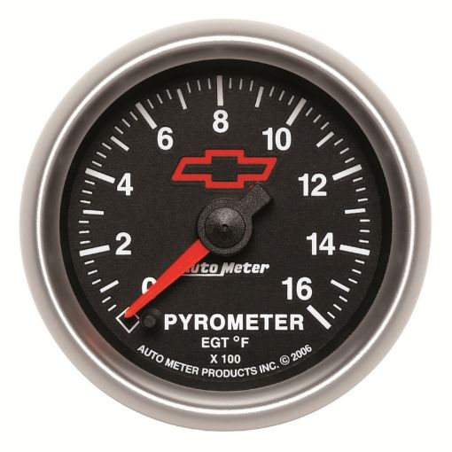 Picture of Autometer GM Full Sweep Electric 52mm 0 - 1600 degree F Pyrometer