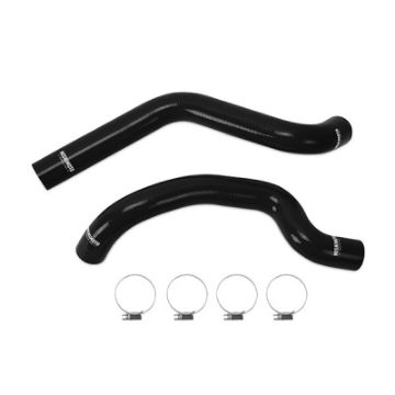 Picture of Mishimoto 07 - 11 Jeep Wrangler 6cyl Black Silicone Hose Kit