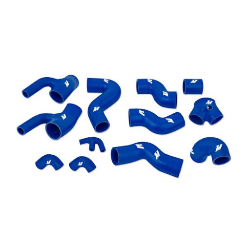 Picture of Mishimoto 97 - 02 Audi S4 Turbo Blue Silicone Hose Kit