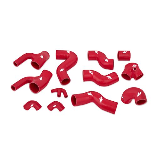 Picture of Mishimoto 97 - 02 Audi S4 Turbo Red Silicone Hose Kit
