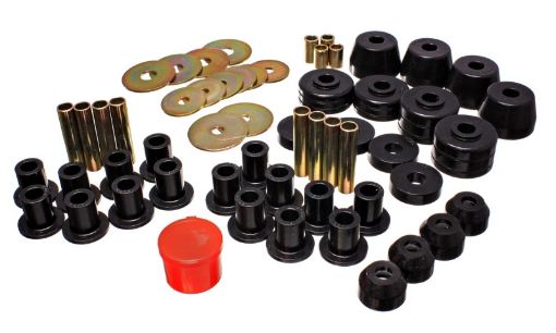 Picture of Energy Suspension 72 - 85 DodgePlymouth 12 34 Ton SC Pickup Black Hyper - Flex Master Bushing Set