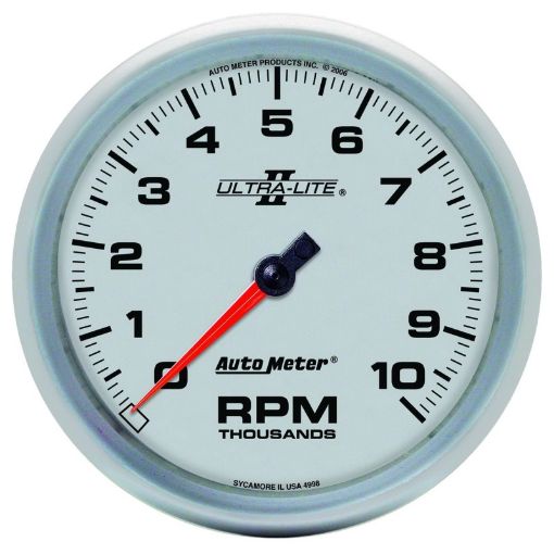 Picture of Autometer Ultra - Lite II 5 Inch 10000 RPM In - Dash Tachometer