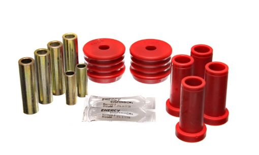 Picture of Energy Suspension 64 - 76 BMW 2002 Red Rear Control Arm Bushing Set