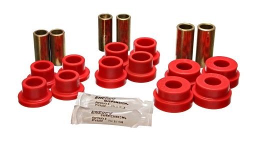 Picture of Energy Suspension 64 - 75 BMW 2002 Red Front Control Arm Bushing Set