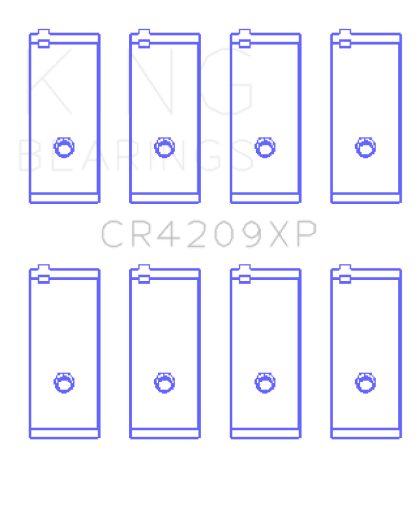 Picture of King Toyota 3SGTE (Size STD) Performance Rod Bearing Set