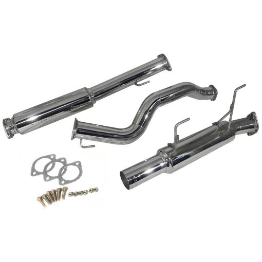 Picture of Injen 11 - 17 Nissan Juke 1.6L 4cyl Turbo FWD ONLY (incl Nismo) SS Cat - Back Exhaust