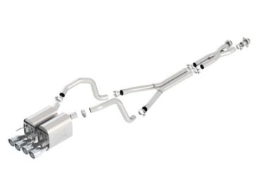 Picture of Borla 05 - 08 Chevrolet Corvette CoupeConvertible 2dr 6.2L 8cyl ATMT 6spd ATAK SS Catback Exhaust