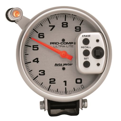 Picture of Autometer Ultra - Lite 5 inch 9000 RPM Single Range w Shift - Lite and Memory Tachometer