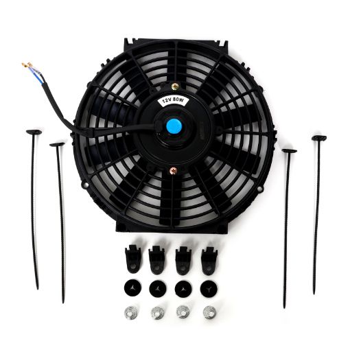 Picture of BLOX Racing 10inch Electric Slim Fan - Black