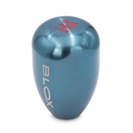 Picture of BLOX Racing 6 - Speed Billet Shift Knob - Torch Blue 10x1.5mm