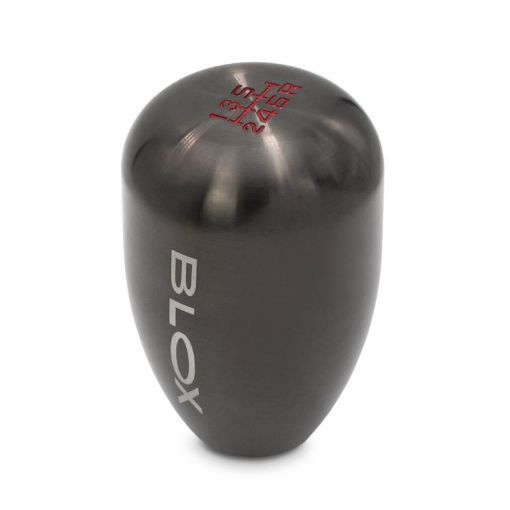 Picture of BLOX Racing 6 - Speed Billet Shift Knob - Gun Metal 12x1.25mm