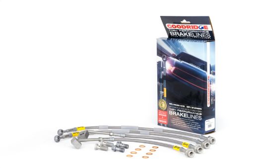 Picture of Goodridge 11 - 15 Jeep Grand Cherokee (Incl SRT 8) 11 - 15 Dodge Durango SS Brake Line Kit