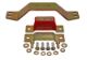 Picture of Energy Suspension 99 - 04 Ford Mustang 4.6L V8 Red Transmission Mounts