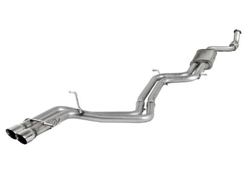 Picture of aFe MACHForce XP Exhaust Cat - Back SS - 304 09 - 12 Audi A4 (B8) L4 2.0L (t)