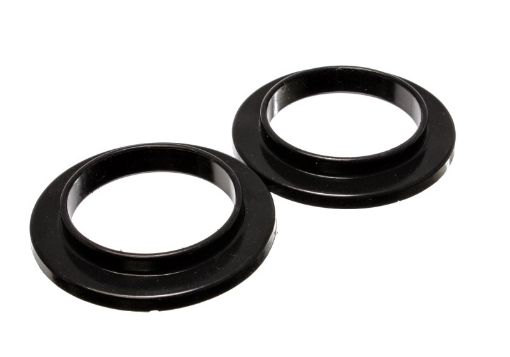 Picture of Energy Suspension Universal 3 34in ID 5 716in OD 78in H Black Coil Spring Isolators (2 per set)