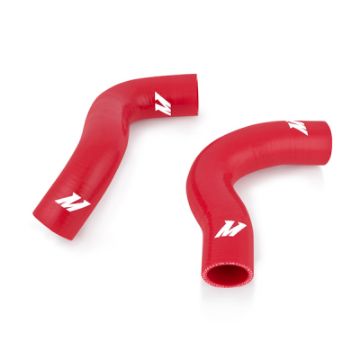 Picture of Mishimoto 04 - 08 Subaru Forester XT Turbo Red Silicone Hose Kit