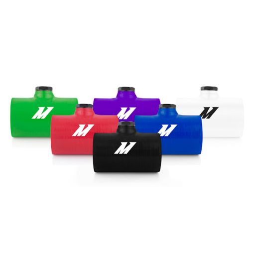 Picture of Mishimoto 2.5in Black Silicone Coupler w 18in NPT Bung