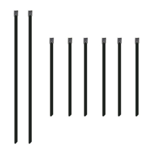 Picture of Mishimoto Set of Six 6in Two 14in Stainless Steel Locking Ties