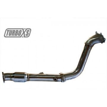 Picture of Turbo XS 02 - 07 WRX - STi 04 - 08 Forester XT High Flow Catted Downpipe