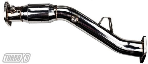 Picture of Turbo XS 08 - 12 WRX - STi 04 - 09 LGT High Flow Catalytic Converter Pipe