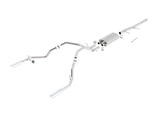 Picture of Borla 09 - 12 GMC Sierra 1500 09 - 12 Chevrolet Silverado 1500 SS Catback Exhaust