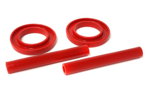 Picture of Energy Suspension 83 - 04 Ford Mustang SVO Red Front Spring Upper Lower Isolator Set