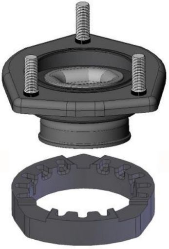 Picture of KYB Shocks Struts Strut Mounts Rear Left LEXUS RX330 (AWD) 2004 - 06 LEXUS RX330 (FWD) 2004 - 06 LEXUS