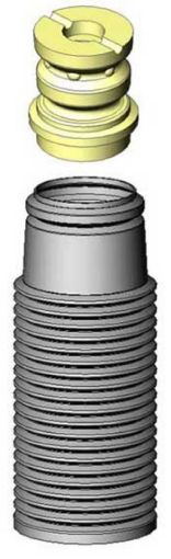 Picture of KYB Shocks Struts Strut Boots Rear BMW 320 Series 1977 - 83 VOLKSWAGEN Jetta 1980 - 84 VOLKSWAGEN Rabb