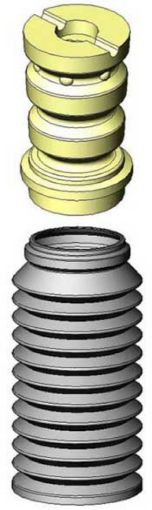 Picture of KYB Shocks Struts Strut Boots Rear AUDI A4 1995 - 06