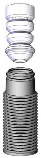 Picture of KYB Shocks Struts Strut Boots Rear MAZDA 323 1986 - 94 MAZDA MX3 1992 - 95 MAZDA Protege 1990 - 98