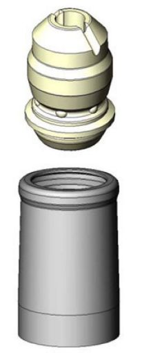 Picture of KYB Shocks Struts Strut Boots Front AUDI A4 1995 - 10 AUDI A6 1998 - 10 AUDI A8 1997 - 03 AUDI RS4 2007 -