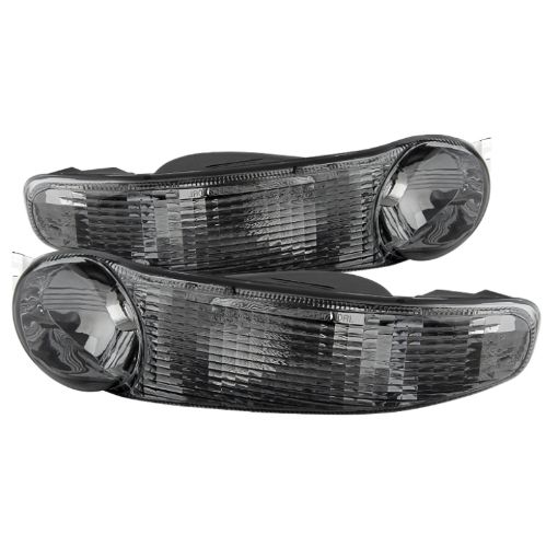 Picture of Xtune GMC Sierra Denali 00 - 06 Bumper Lights Smoke CBL - GD00 - SM