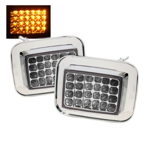 Picture of Xtune Hummer H2 Corner Lights Clear CCL - HUMMER - C