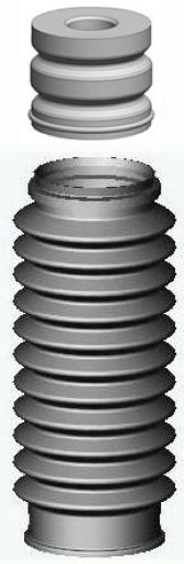 Picture of KYB Shocks Struts Strut Boots Front FORD Freestar 2004 - 07 FORD Windstar 1999 - 03 MERCURY Monterey (