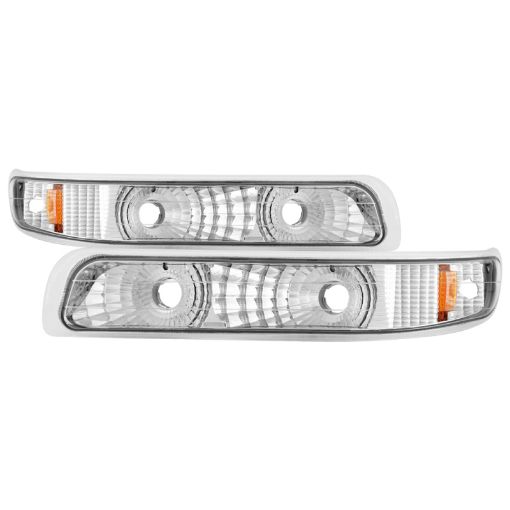 Picture of Xtune Chevy Silverado 99 - 02 Chevy SuburbanTahOE 00 - 06 Amber Bumper Lights Euro CBL - JH - CS99 - AM - E