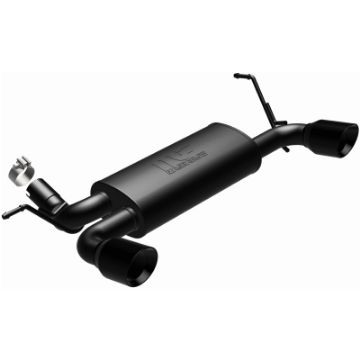 Picture of MagnaFlow 07 - 17 Jeep Wrangler JK 3.83.6L Dual Split Rear Exit Black Axle - Back Exhaust