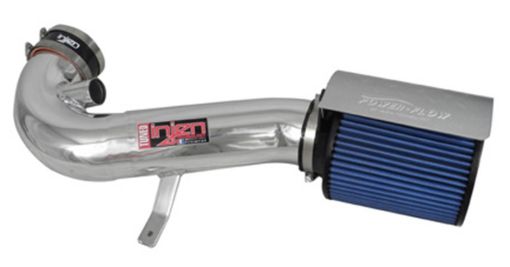 Picture of Injen 11 Ford Mustang GT V8 5.0L Power - Flow Polished Short Ram Air Intake w MR Tech Heat Shield